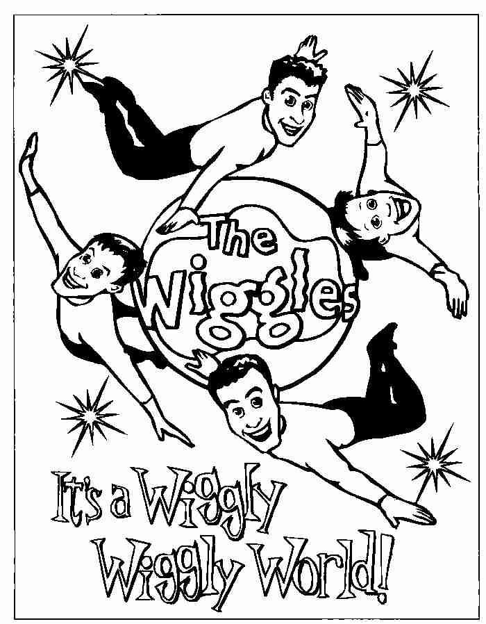 Wiggles Coloring Pages - Free Printable Coloring Pages for Kids