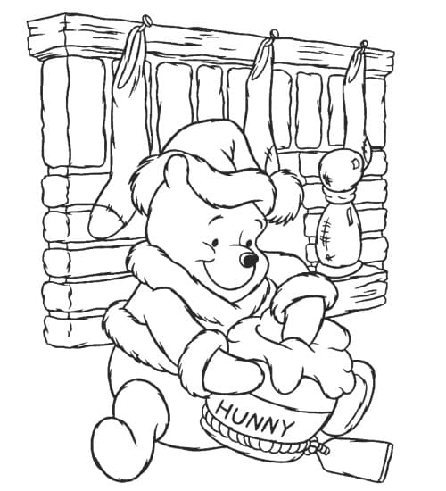 Winnie the Pooh Disney Christmas