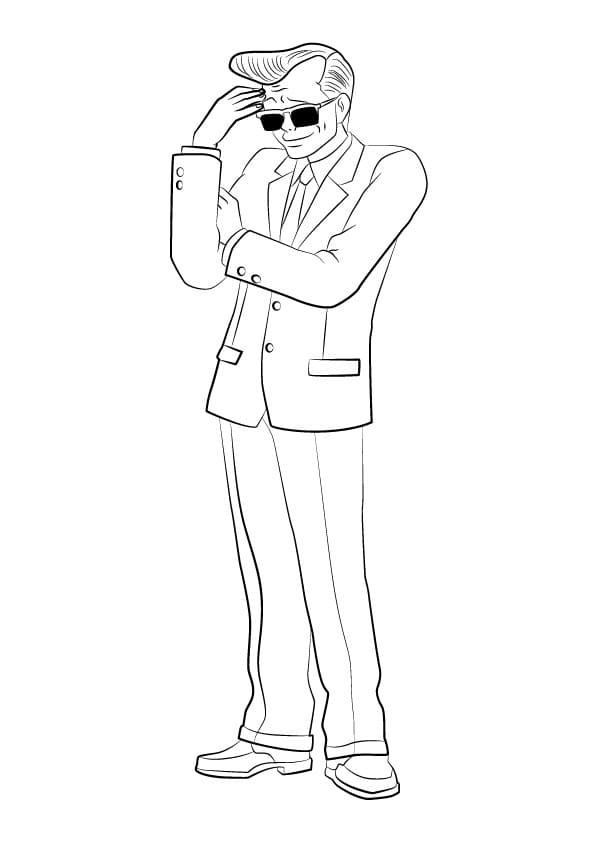 Ace Attorney Coloring Pages - Free Printable Coloring Pages for Kids