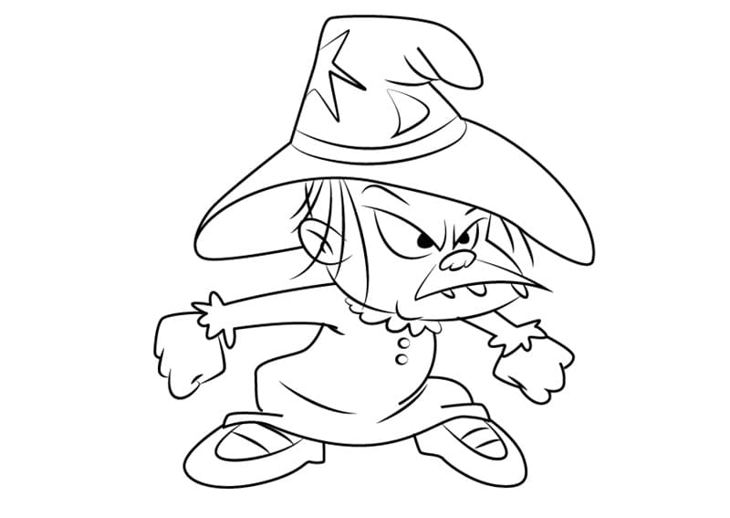 Witch Sandy from Tiny Toon Adventures