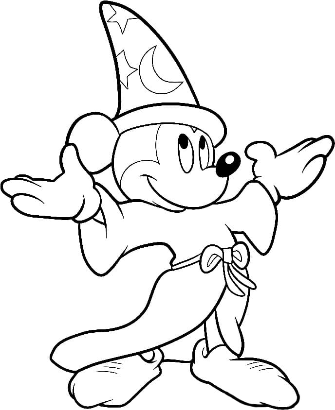 Wizard Mickey from Fantasia