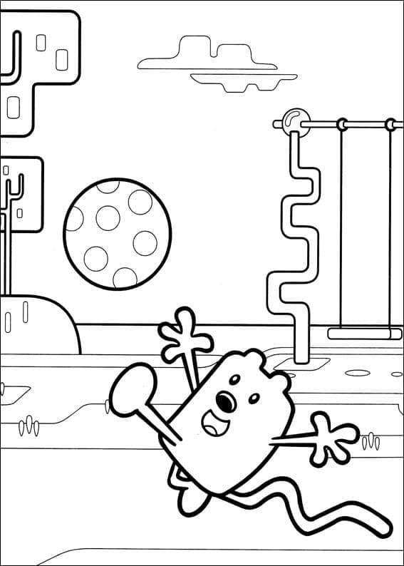 Wow Wow Wubbzy Coloring Pages - Free Printable Coloring Pages for Kids