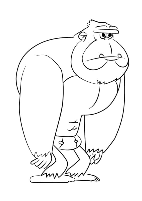 Stan from Looped Coloring Page - Free Printable Coloring Pages for Kids