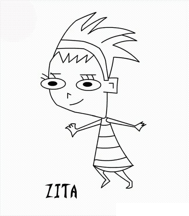 Zita from Invader Zim