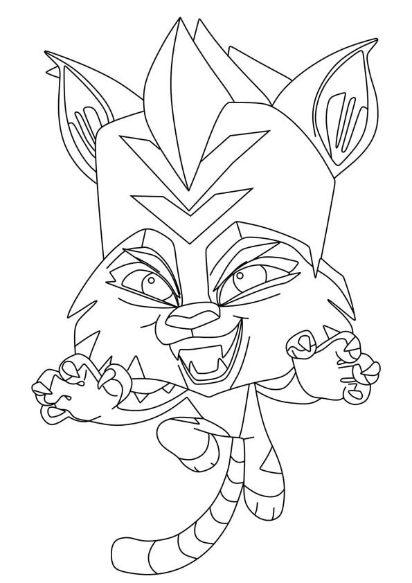 Steve Zooba Coloring Page - Free Printable Coloring Pages for Kids