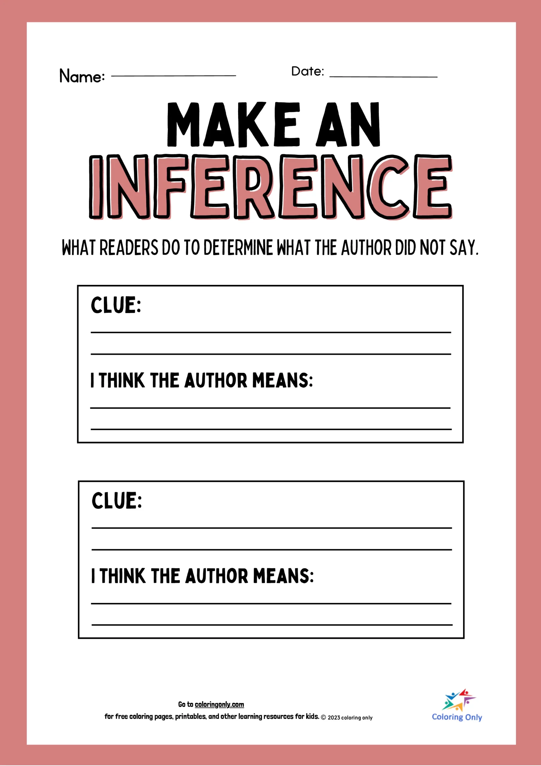 Make An Inference