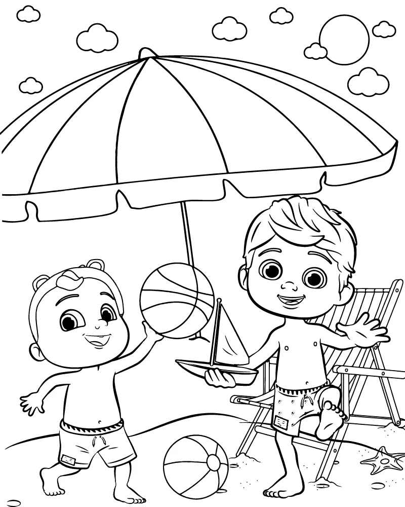 Little Angel Coloring Pages Coloring Page