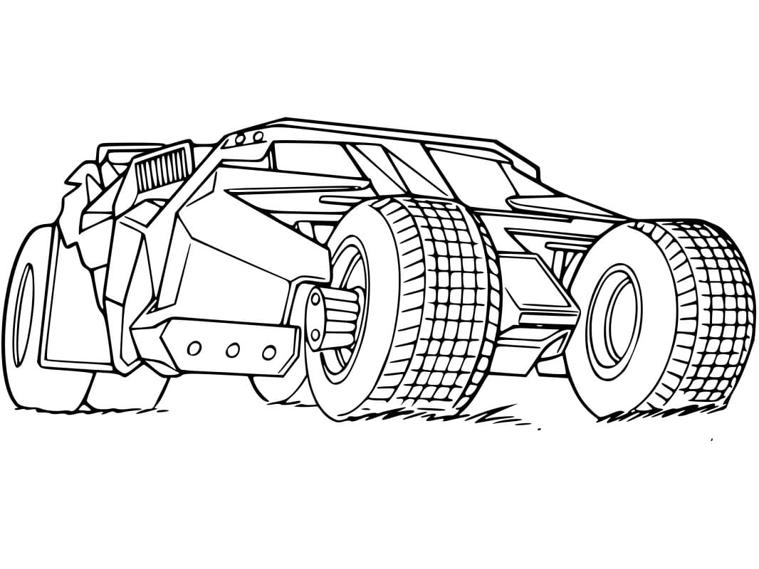 batman s car coloring page free printable coloring pages for kids