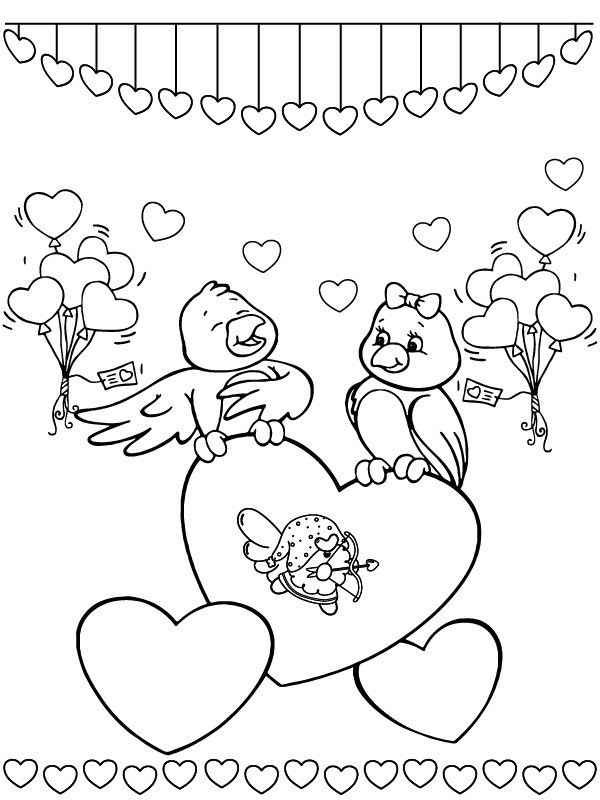 birds-cute-valentines-coloring-pages