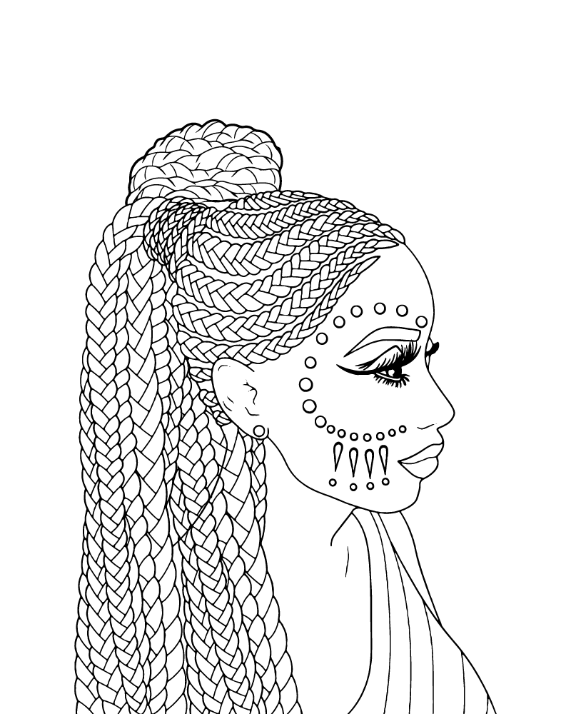 black-girl-with-braids-coloring-page