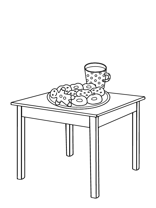 Coloring Pages Christmas Cookies: A Fun Activity for Young Ones