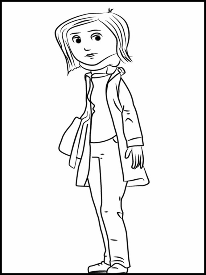 Coraline 4 Coloring Page - Free Printable Coloring Pages for Kids