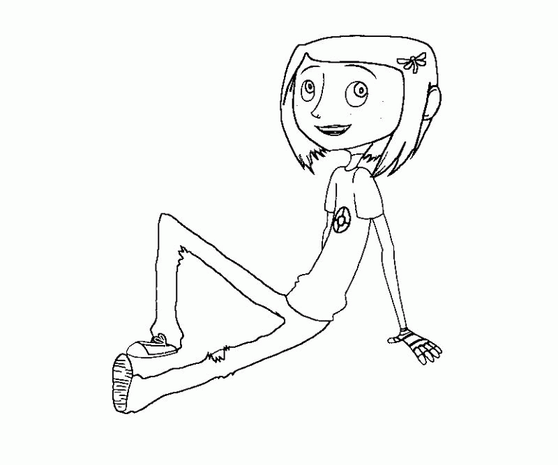 Coraline Coloring Pages - Free Printable Coloring Pages for Kids