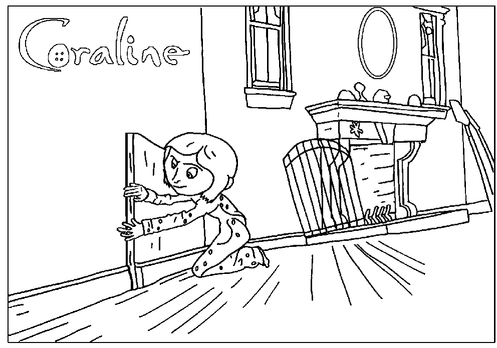 Coraline 7 Coloring Page Free Printable Coloring Pages for Kids