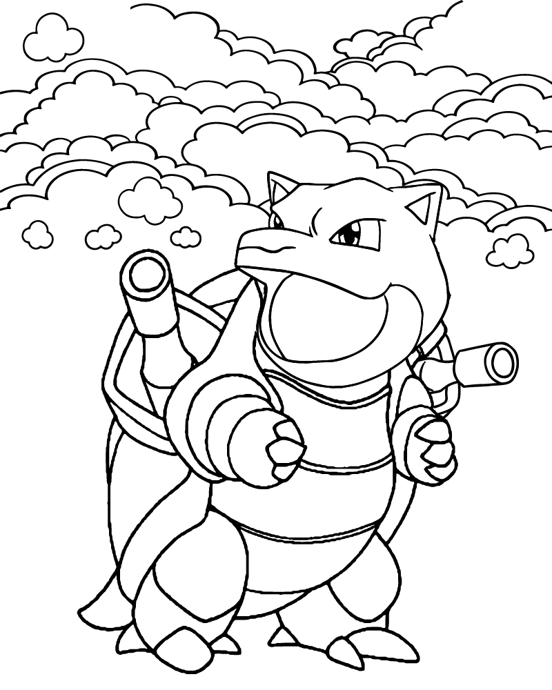 Cute Pokemon Blastoise