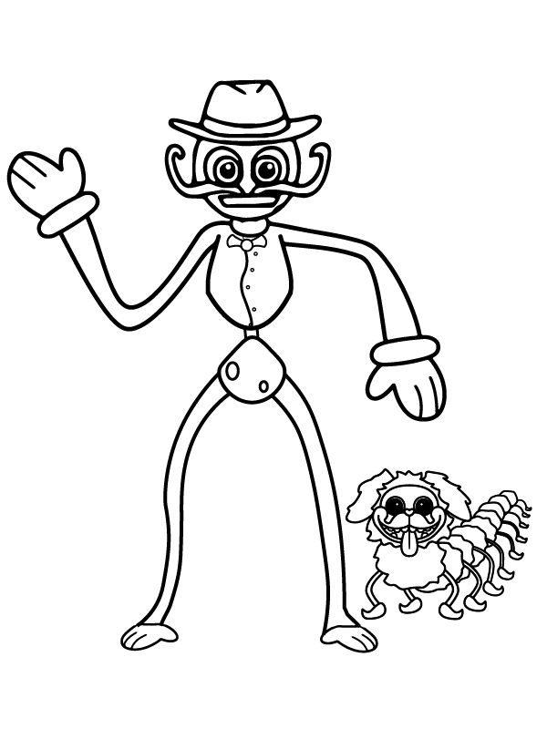 Daddy Long Legs coloring page  Free Printable Coloring Pages