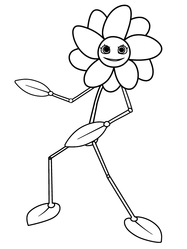 Free Poppy Playtime coloring pages. Download and print Poppy