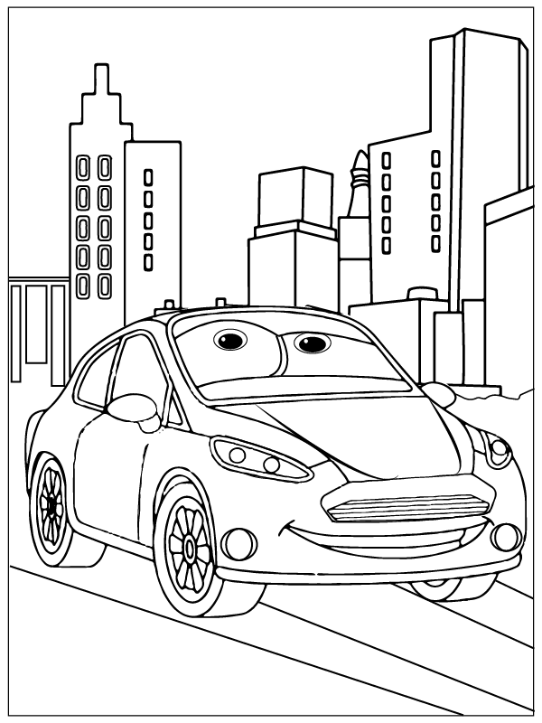Disney Cars Coloring Pages - Free Printable Coloring Pages For Kids