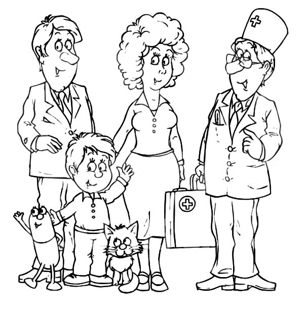 Doctor Coloring Pages - Free Printable Coloring Pages for Kids