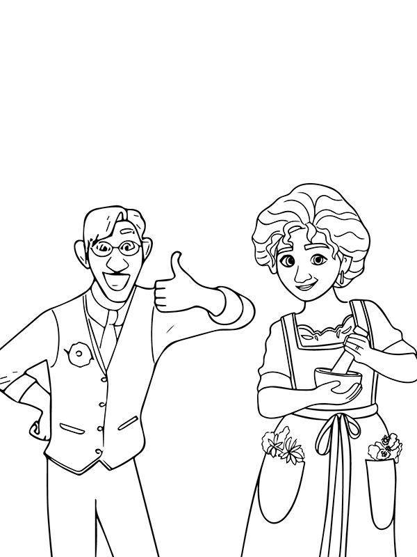 Encanto Coloring Pages - Free Printable Coloring Pages for Kids