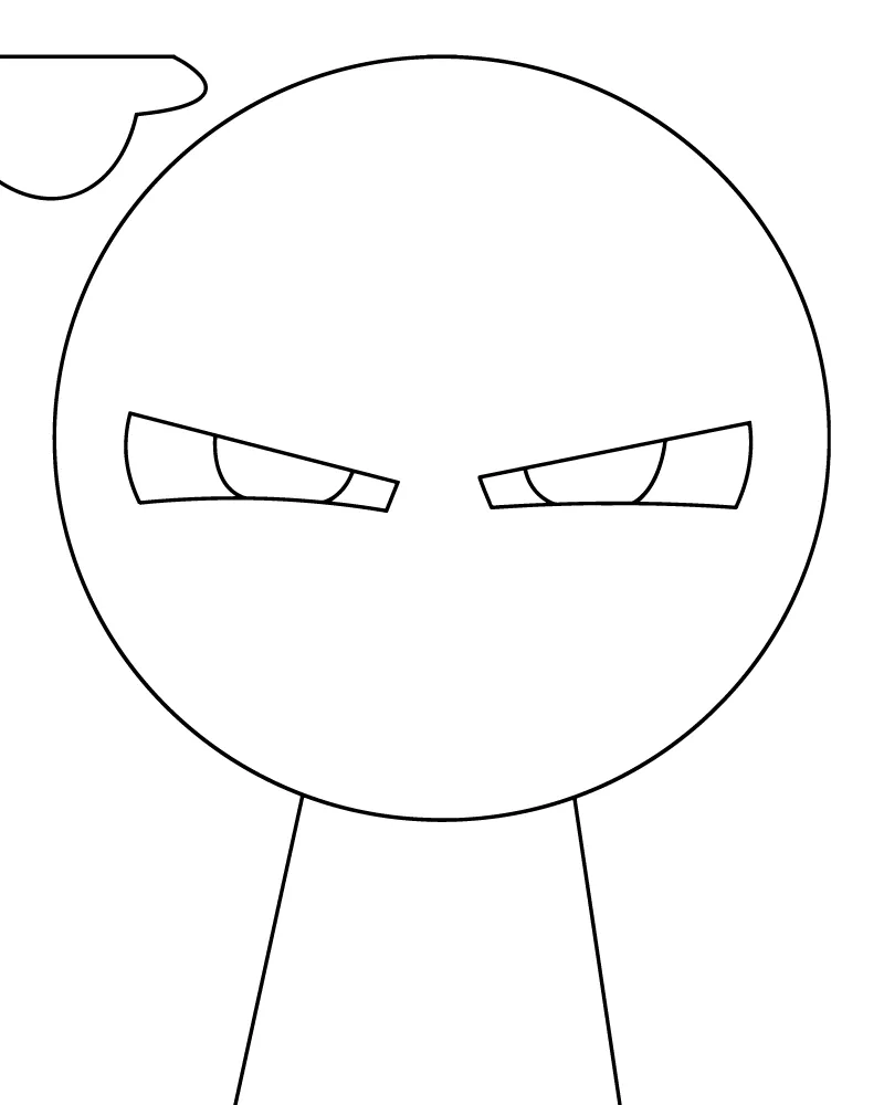 Sprunki colorful characters coloring page