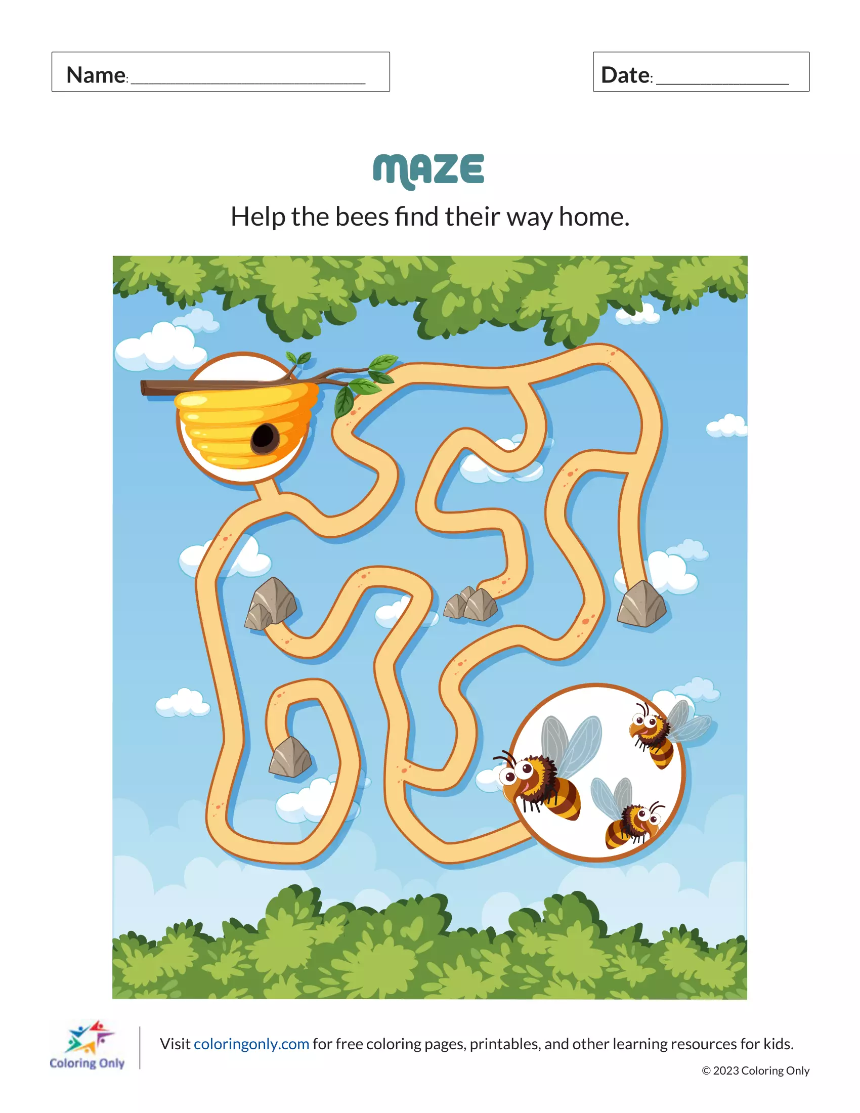 Bee Maze