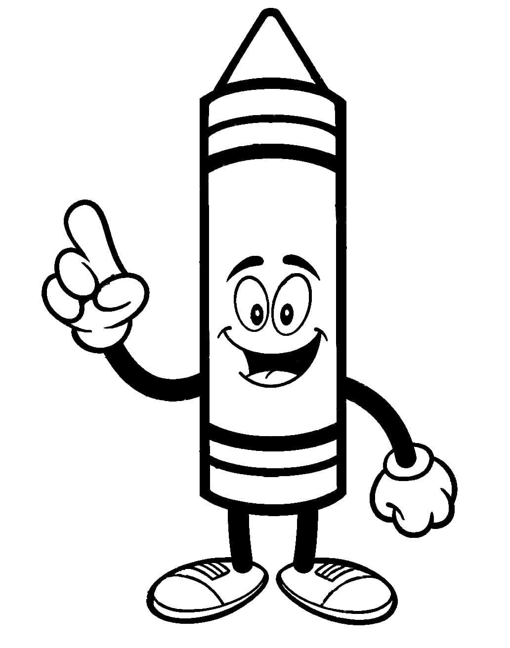 Coloriage De Crayons Coloriage De Crayons