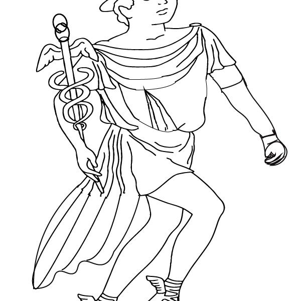 Hermes and His Staff