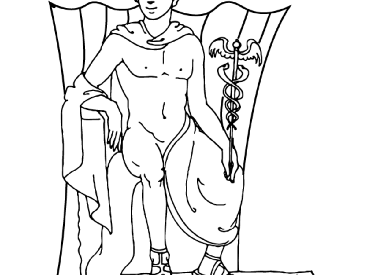 Hermes Sitting on the Throne