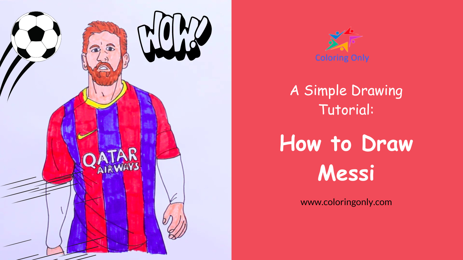 How To Draw Lionel Messi | Step By Step Easy Pencil Sketch | Messi Drawing  from PSG - YouTube