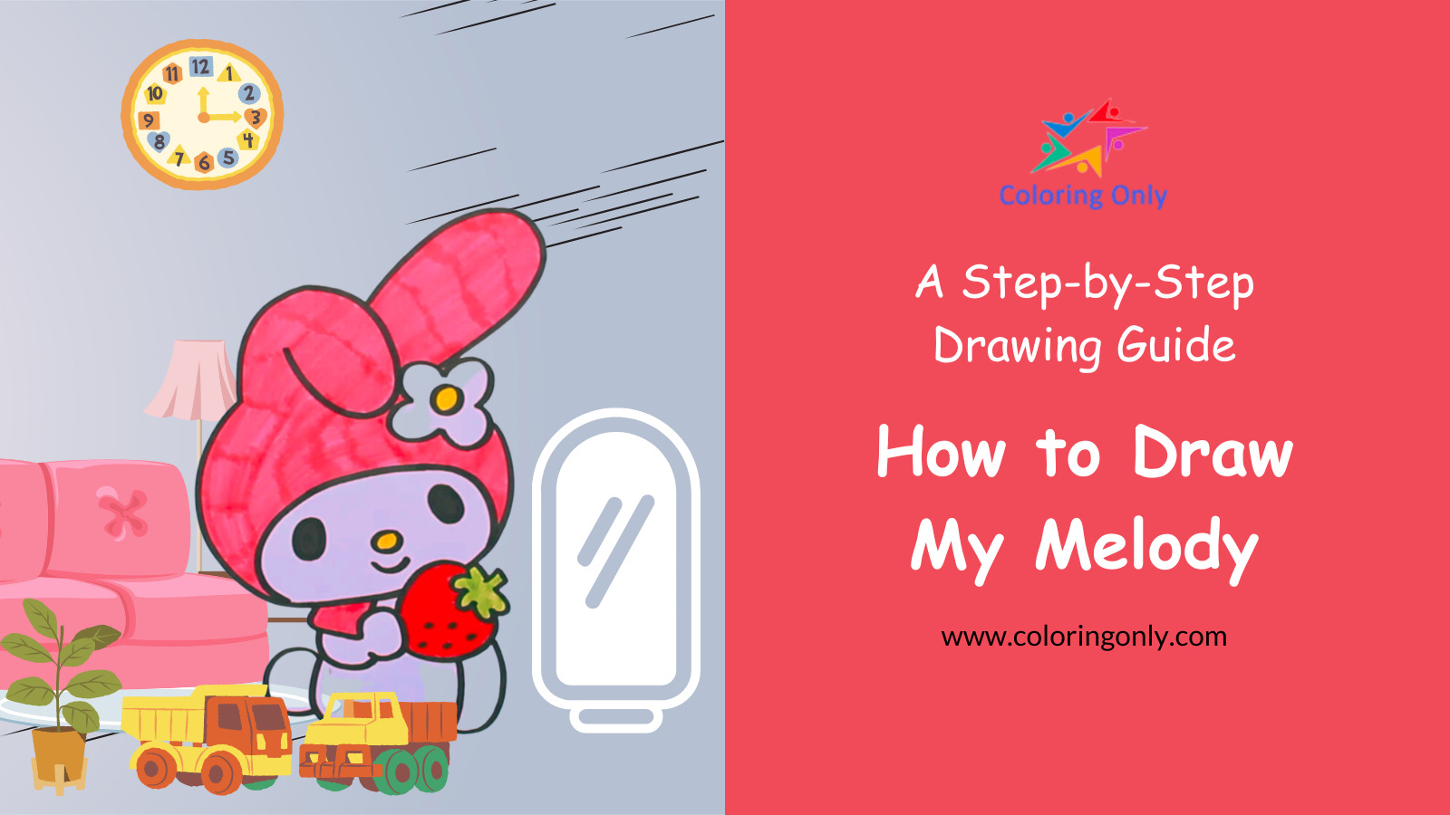 How To Draw My Melody Step By Step - vrogue.co