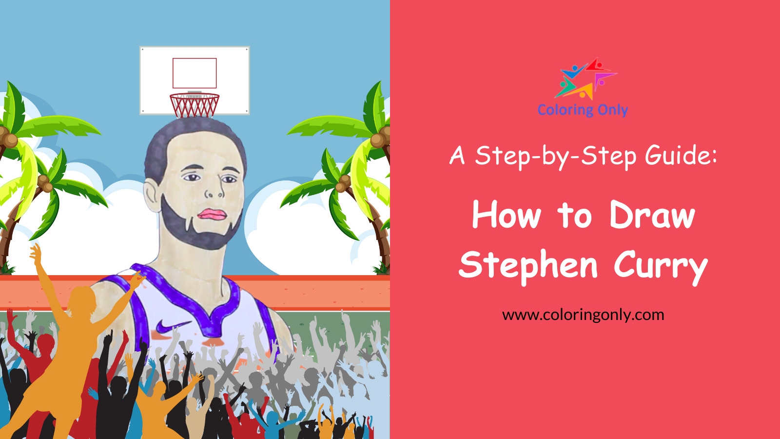 easy stephen curry drawing