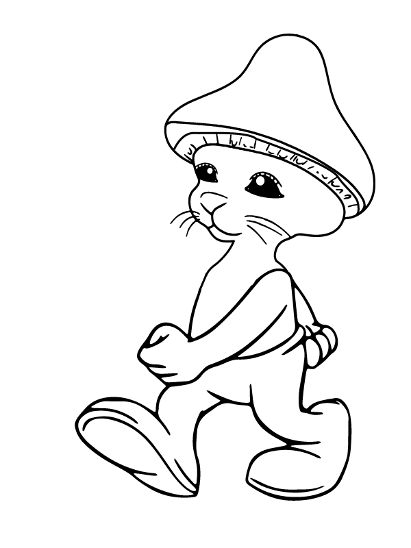 Icon Smurf Cat Coloring Page Free Printable Coloring Pages for Kids