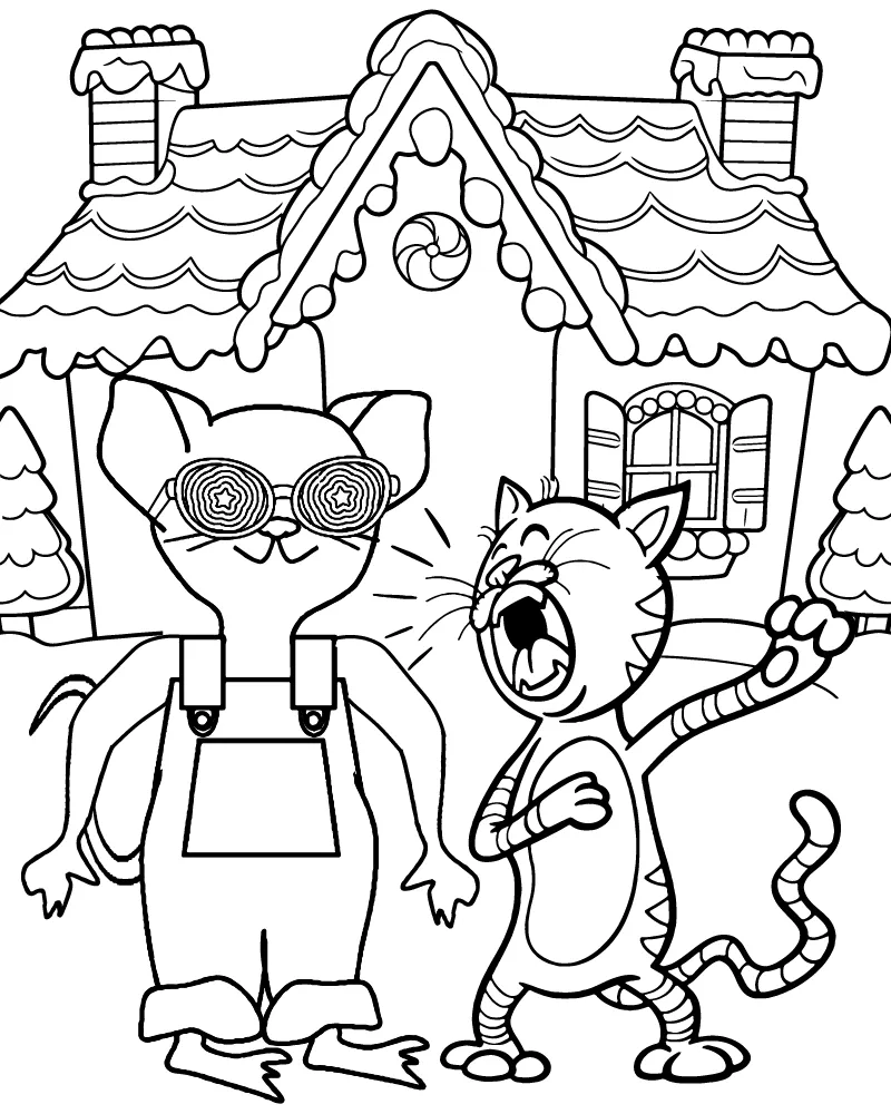 If You Give a Mouse a Cookie Coloring Page