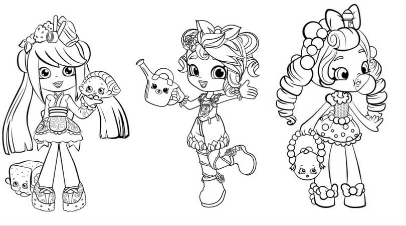 shopkins real littles coloring pages - talenxo.com