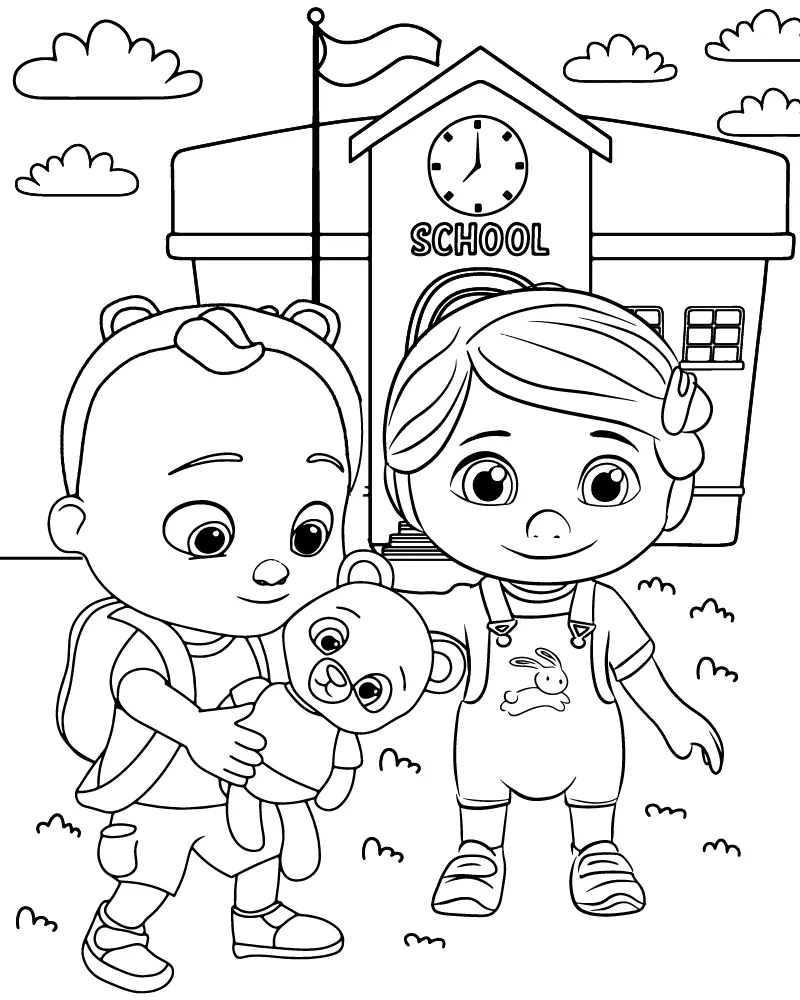 Little Angel Coloring Pages Coloring Page