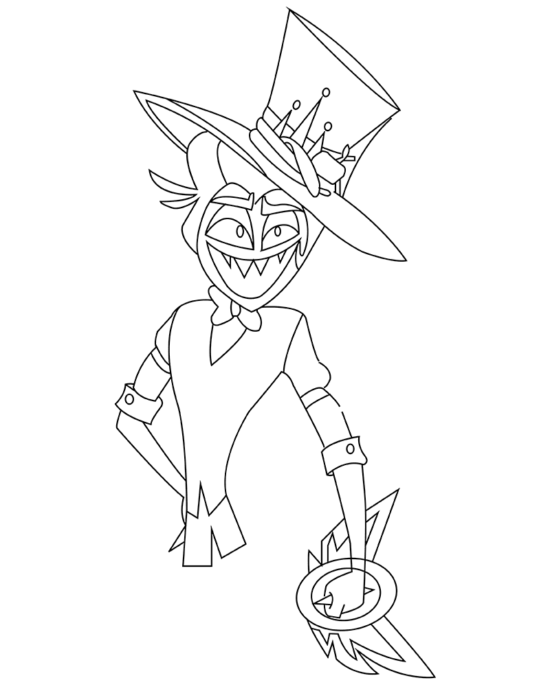 Lucifer of hazbin hotel