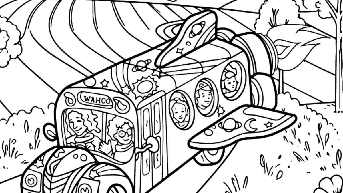 20 Magic School Bus Coloring Pages Free Pdf Printables