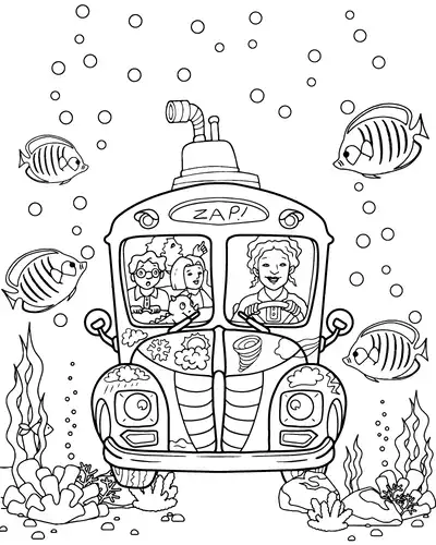 O ônibus escolar mágico