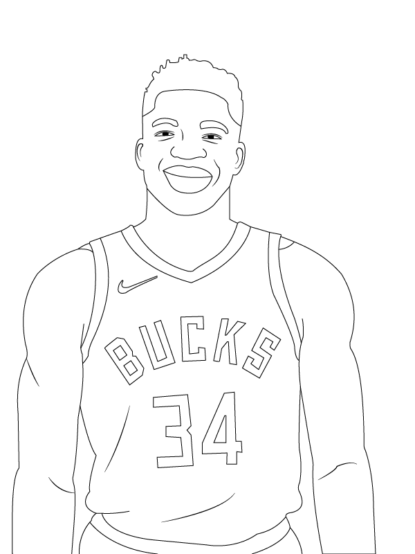 Milwaukee Bucks Logo With A Sample Coloring Page Free - vrogue.co