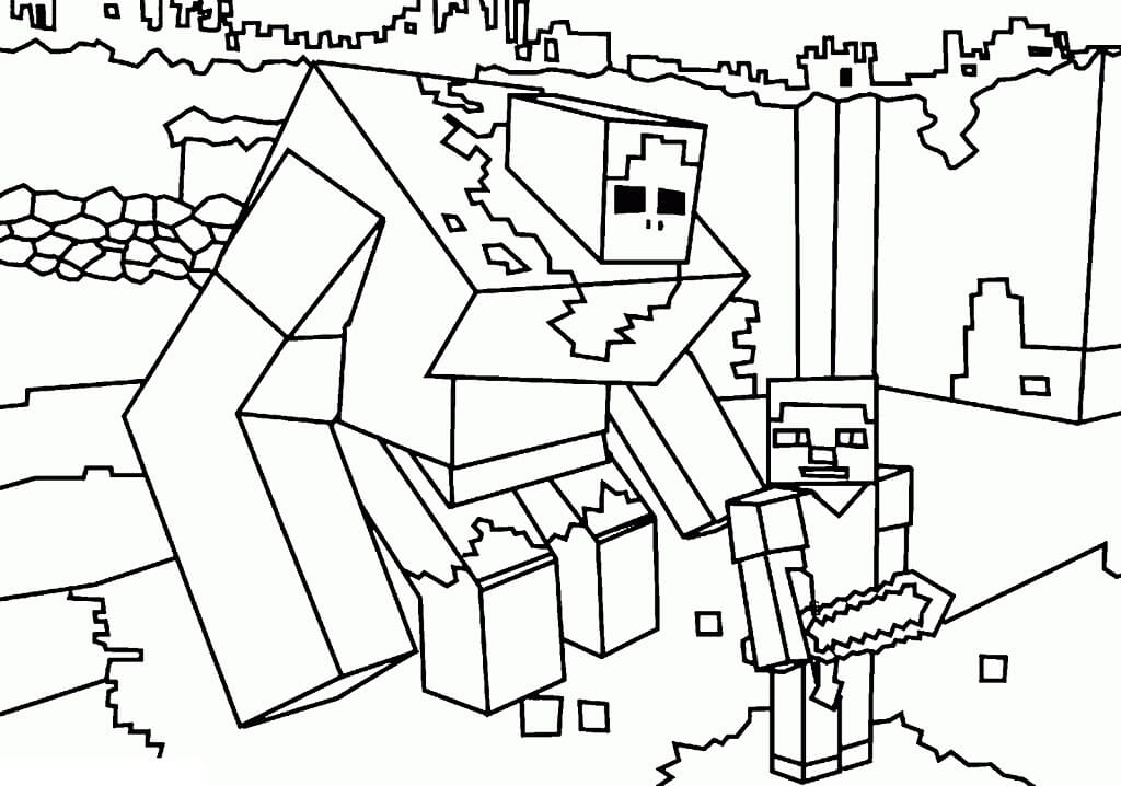 Minecraft Coloring Pages Free Printable Coloring Pages For Kids