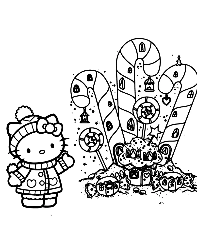 Sanrio Christmas Printable