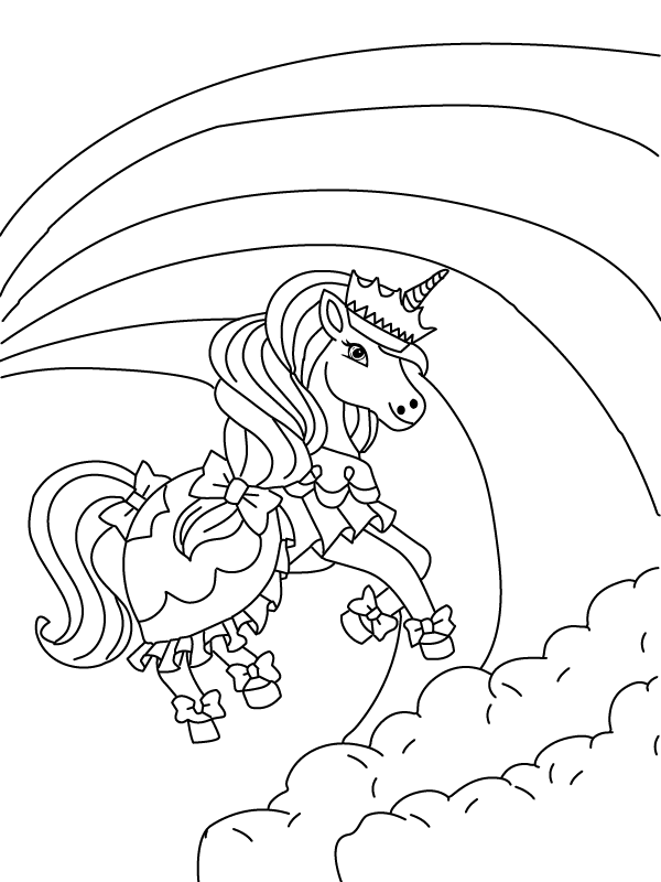 Mythical Creature Magic Cute Unicorn