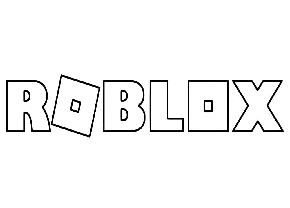 Blox Fruits Logo coloring page - Download, Print or Color Online for Free