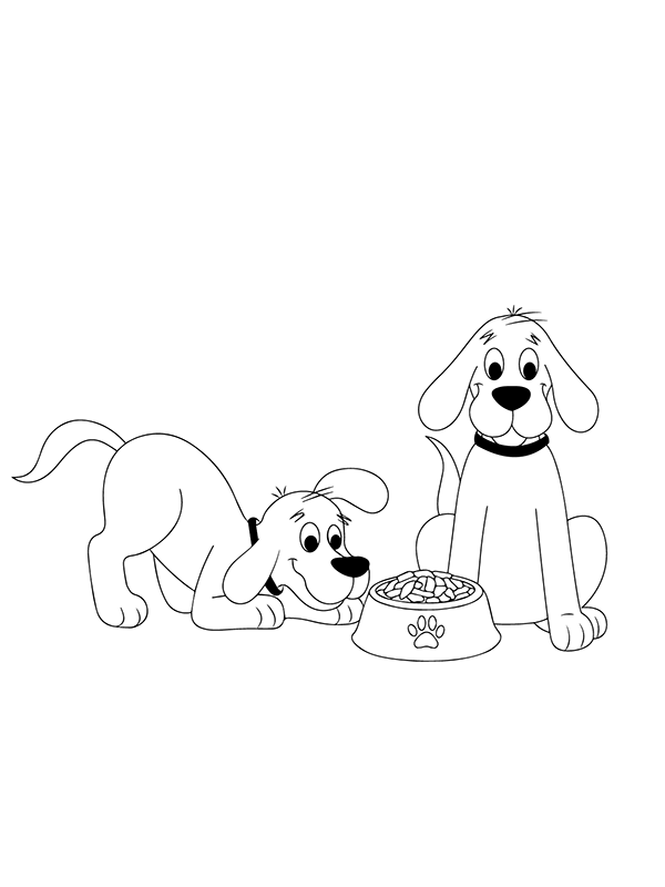 Clifford Coloring Page - Free Printable Coloring Pages for Kids