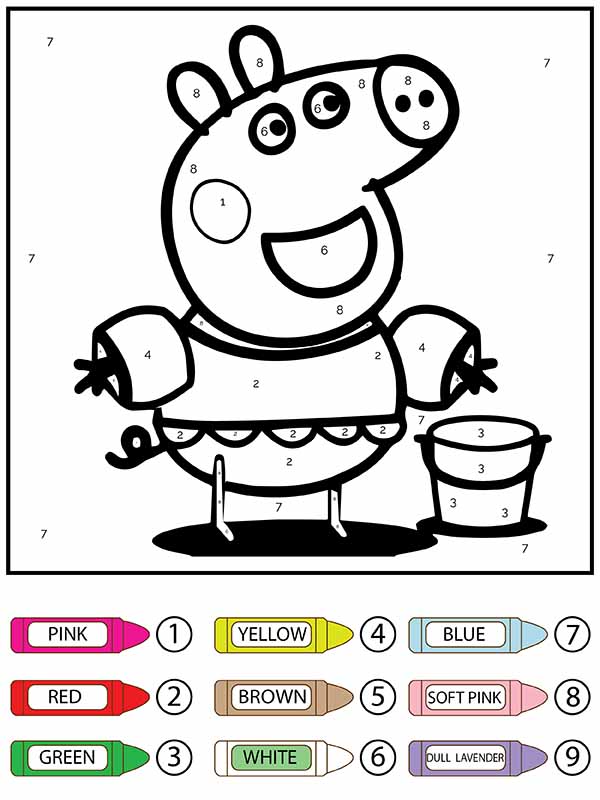 mummy pig coloring page online peppa pig