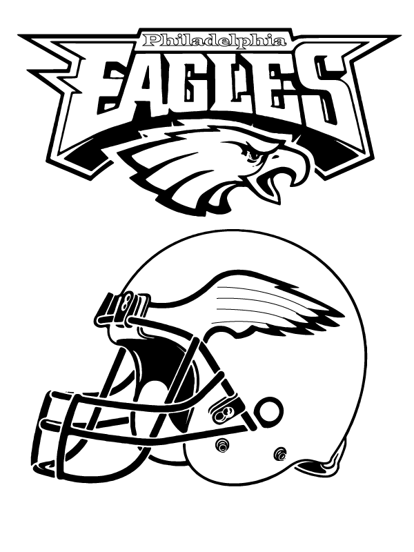 35 Coloring Pages Philadelphia Eagles CarinHudson