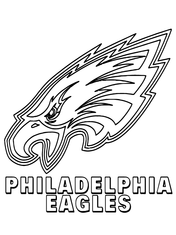 Philadelphia Eagles Coloring Pages Free Printable Coloring Pages For Kids