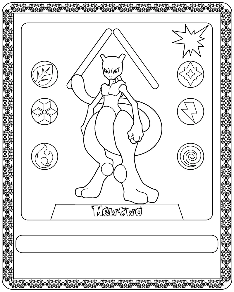 Printable Pokemon Card
