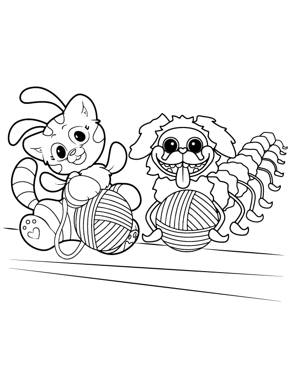 Poppy Playtime coloring pages, Free coloring pages